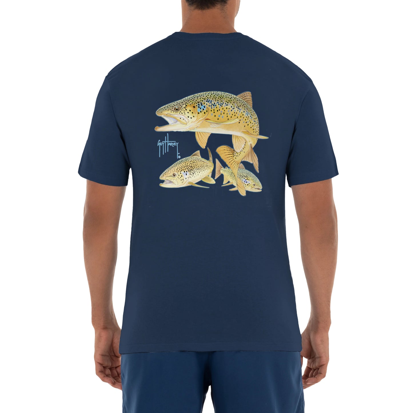 Men's EB Mountain Fish Graphic T-Shirt