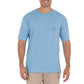 Men's Florida Mahi Short Sleeve Pocket Blue T-Shirt